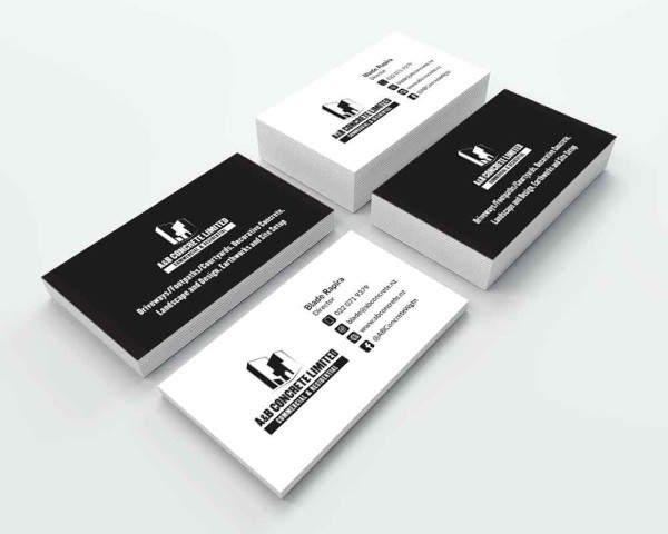 ABConcrete  Business Cards