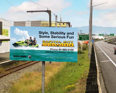Capital City Seadoo Billboard