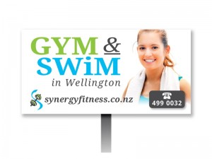 Synergy Gym & Swim Billboard