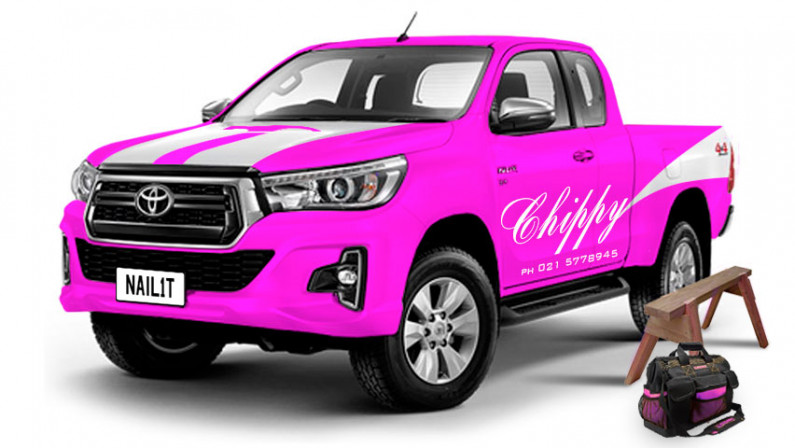 Funky Pink Hilux